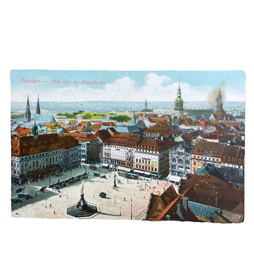 Postkarte dresden blick - postkarte,