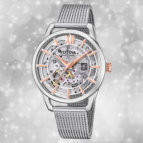Festina damenuhr edelstahl - festina,