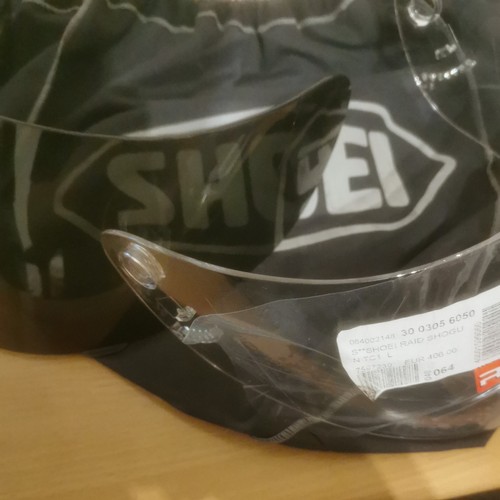 Shoei raid shogun pinlock - raid,