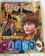 Harry-Potter Panini Album (nicht komplett) von 2001