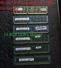 1x 8Gb DDR3 Server RAM Riegel Registred ECC RAM diverse Taktungen/ nicht für PCs