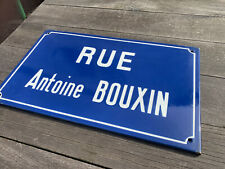 Altes Emailleschild Straßenschild FRANKREICH 