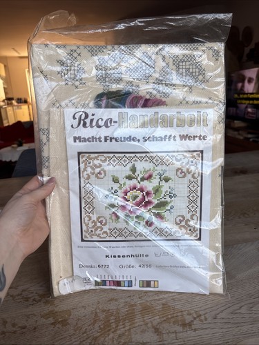Rico handarbeit kissen zum - kissen,