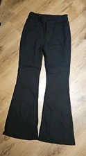 Schlaghose Jeans Schwarz