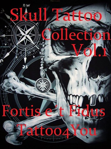 Tattoovorlagen skull flash - skull,