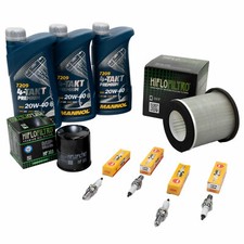 Wartungspaket für Yamaha XJ600 XJ 600 92-03 Luftfilter+Ölfilter+Zündkerze Öl 3L