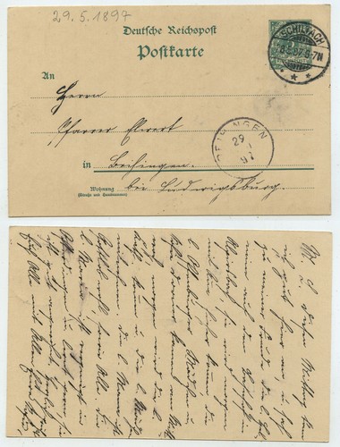 65207 ganzsache 36 - 65207,