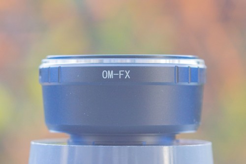 Fuji adapter objektiv - om,