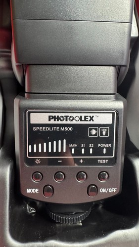 Photoolex speedlite m500 - speedlite,