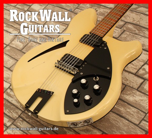 Rickenbacker 360 white - white, bh
