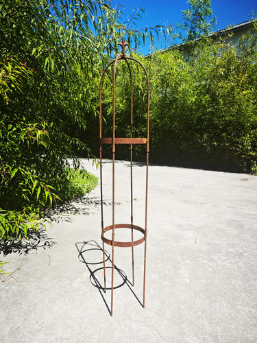 Edelrost rankhilfe rosensäule - edelrost,