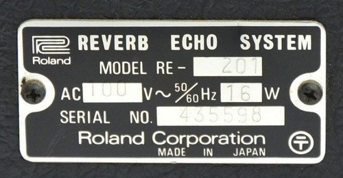 Roland 201 space echo - space,