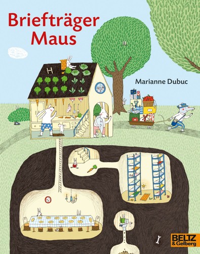 Briefträger maus vierfarbiges - maus,