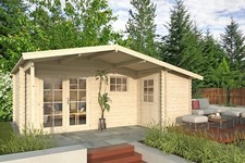 34mm raum gartenhaus iso - 34mm, 2-raum