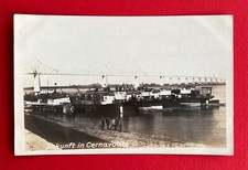 Foto AK CERNAVODA in Rumänien um 1918 Hafen mit Schiffen    ( 141308