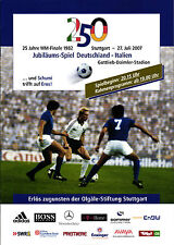 27.07.2007 Deutschland - Italien in Stuttgart, 25 Jahre WM-Finale 1982