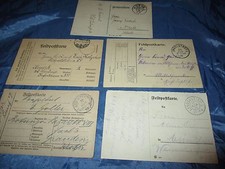 Feldpostkarten ,1. Weltkrieg 