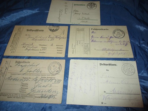 Feldpostkarten weltkrieg - feldpostkarten, ,1.
