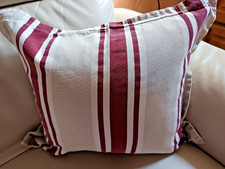 1 Sofa Kissen Bezug  Weinrot