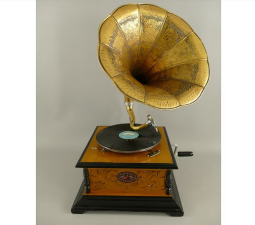 Antikes grammophon voll - grammophon,,