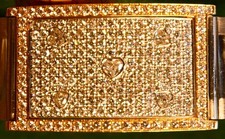 Armreif Unikat, Juwelieranfertigung, 18K Weißgold u. 950 Platin 3,24ct Diamanten