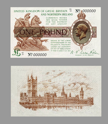 Pound banknote von - pound,,