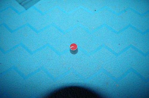 Rotary knob red - rotary,