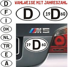  D-Schild Aufkleber