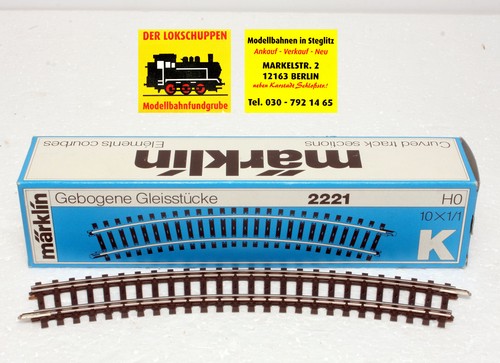 Märklin 2221 gebogenes - x, 2221: