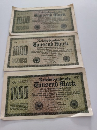 Reichsbanknote empire 1000 - empire,