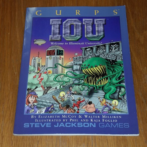 Gurps illuminati university - illuminati,