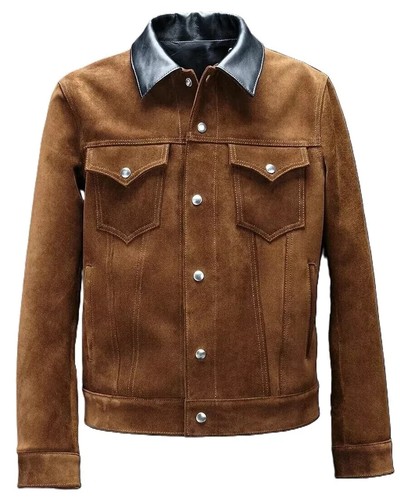 Herren braun trucker 100 - braun, echt