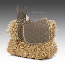 Eskadron HERITAGE Schabracke GLOSSY BRAND im Set, darktaupe, Anit Fly, Vielseiti