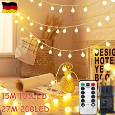 Kugel Lichterkette 15m/27m