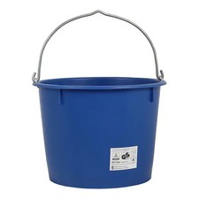 Baueimer Eimer 20l kranbar Spezialkunststoff blau Behälter Baustellen 5 STÜCK