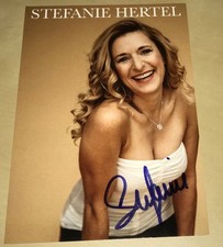 Stefanie Hertel Original signierte Autogrammkarte Autogramm Karte TV Musik #25