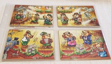 Top  Ten  Teddis   komplett  Puzzle Serie und alle 4 BPZ dazu