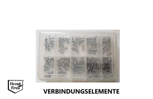 Schrauben set für - für, kunststoff