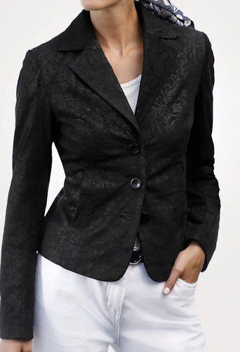 Lederblazer blazer damenblazer - lederblazer,
