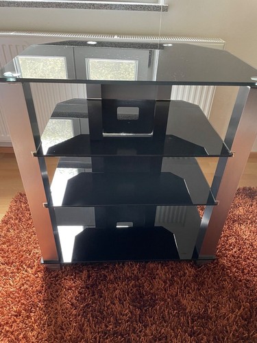 Phonoregal ausmetall und glas - phonoregal,