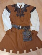 WOW! Damen Kostüm von ORLOB Miss Hood Robin & Robina Gr. 40/42 Kleid Gürtel Hut@