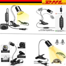Schildkröten Wärmelampe Reptilien Terrarium Lampe UVA UVB 25W+50W Heizlicht -