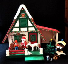 Playmobil WEIHNACHTSHAUS + Figuren Zubehör 5976 Sammlung Konvolut Krippe Deko