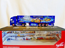 H 120883 MERCEDES BENZ ACTROS L 02 KÜHLKOFFER-SZ- 50 YEARS OF REVELL- CH. TASCHE