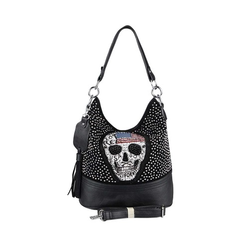 Damen totenkopf tasche - totenkopf,