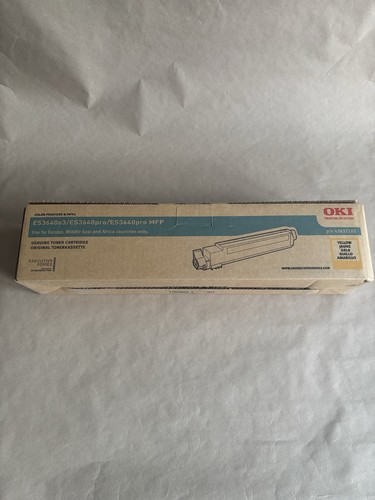 Oki 43837105 toner - oki, yellow