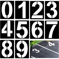 20cm Zahlen Schablonen Groß