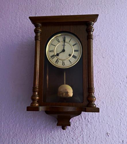 Hermle pendel wanduhr holz - hermle,