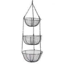 3 Etagen Obstkorb Hängend