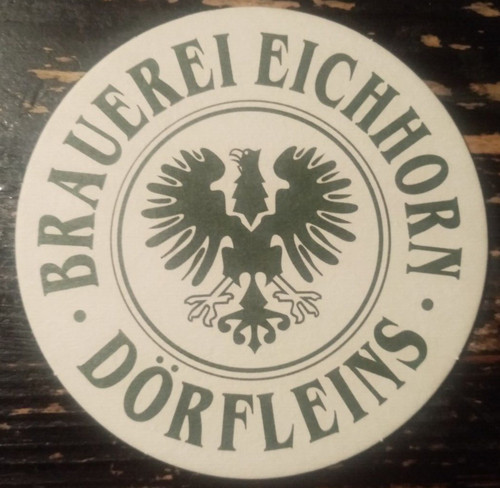 Bierdeckel hallstadt brauerei - hallstadt,